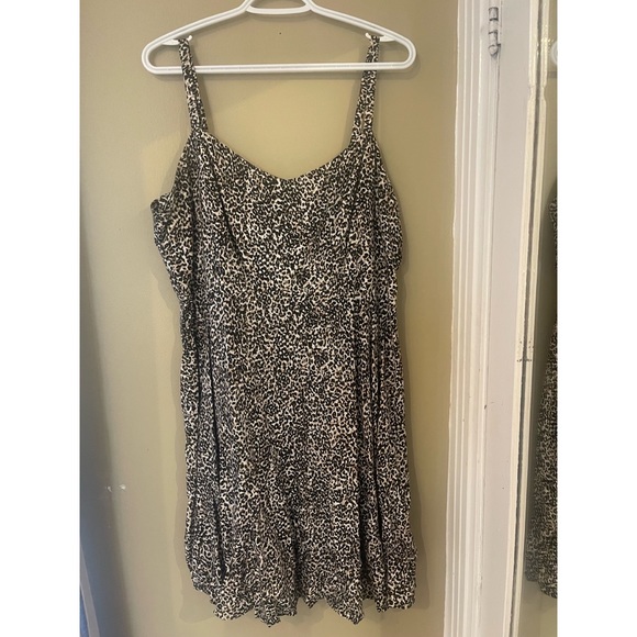 Old Navy Cami Fit & Flare Leopard Dress - Size XL - Picture 2 of 6